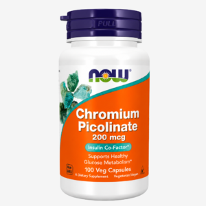 Now Foods Chromium Picolinate 200 mcg 100 Cap