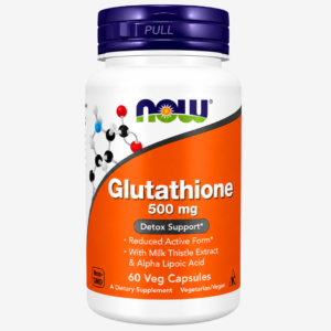 Now Glutathione 500mg 60 Veg Capsules