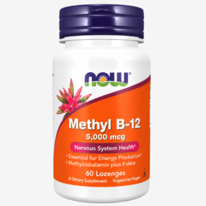Now Methyl B-12 5000mcg 60 Lozenges