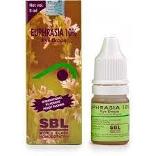 SBL EUPHRASIA 10% EYE DROPS 10ML Pack of 2