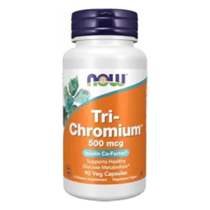 Now Foods Tri-Chromium 500mcg 90 Veg Capsule