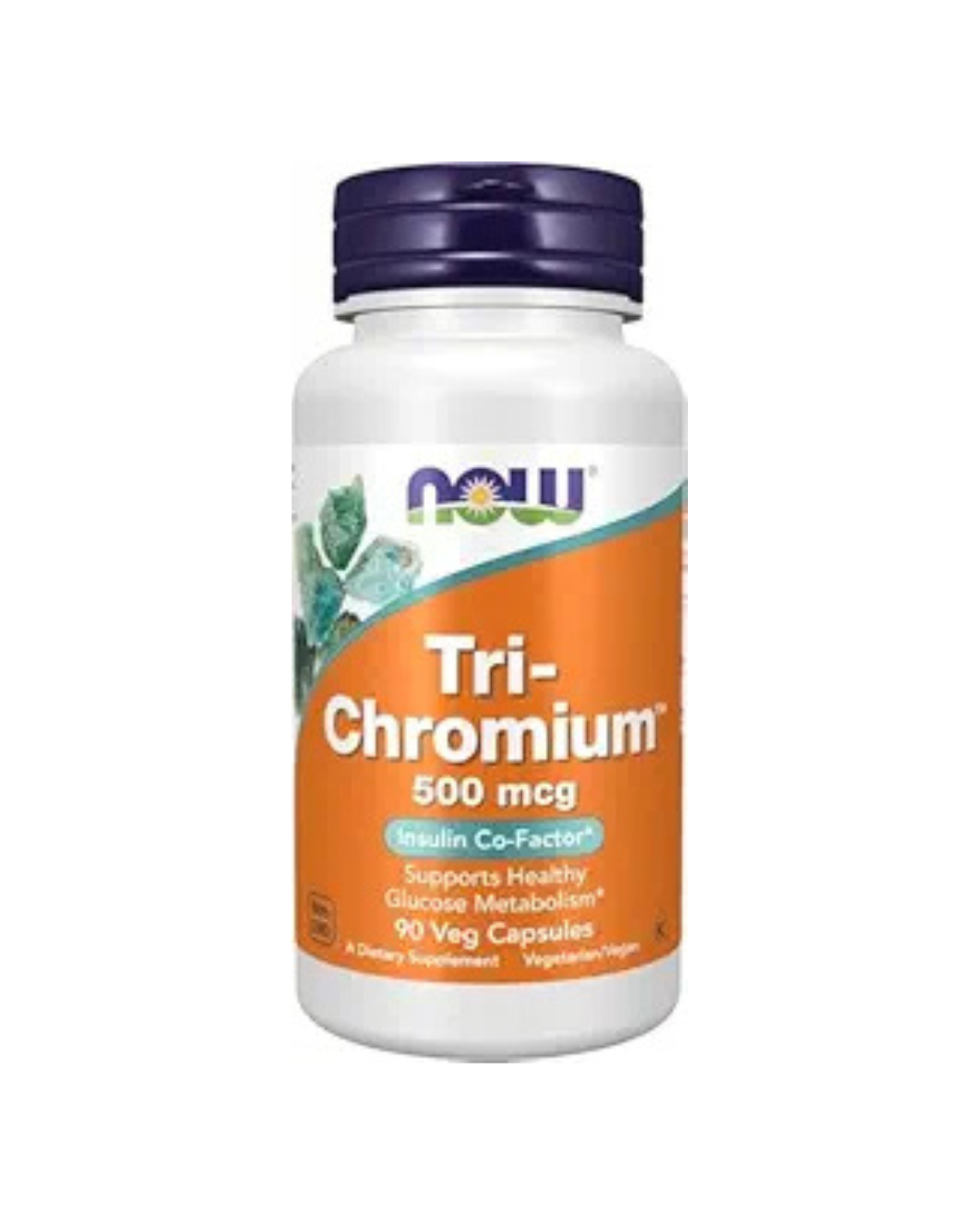 Now Foods Tri-Chromium 500mcg 90 Veg Capsule
