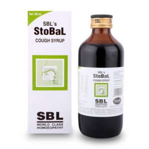 SBL's STOBAL Cough Syrup - 180 ML Pack of 2