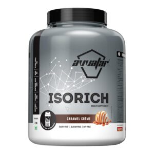 Avvatar Isorich Whey Protein Isolate – 2kg | Caramel Creme | 57 Servings