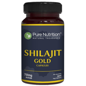 Pure Nutrition Shilajit Gold 30 Veg Capsule
